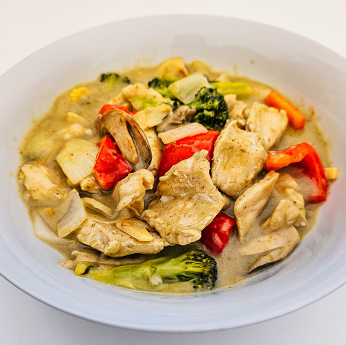 Wok Ninjas Edinburghs Edinburgh Chicken Thai Green Curry