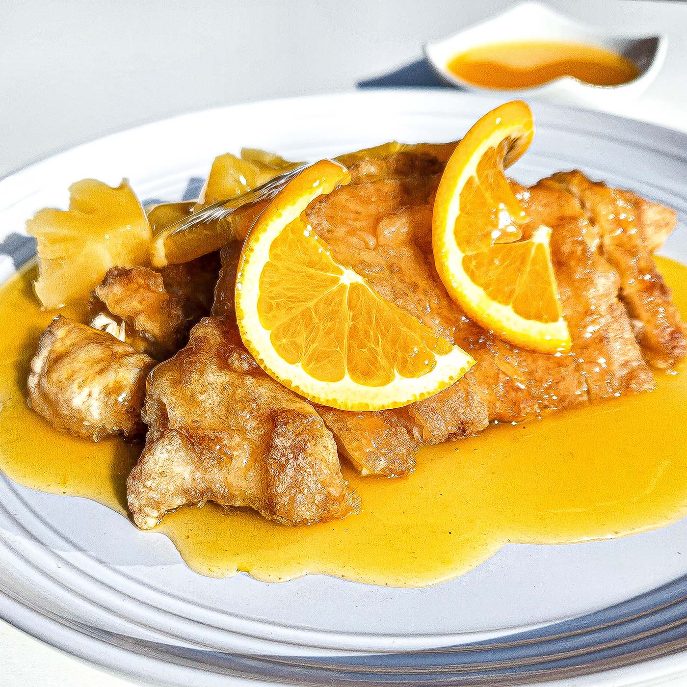 Wok Ninjas Edinburghs Edinburgh Orange Chicken